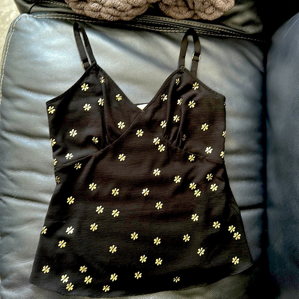 Ladies black Michael Kors top size XS